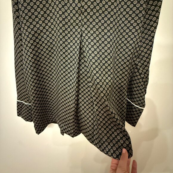 Topshop Double Breasted Flower Motif Blazer - Size 6 - Picture 12 of 13